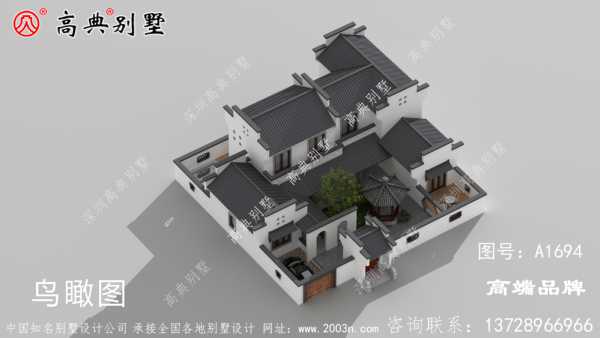 这款耐看的中式别墅，古色古香，建中国最美的中式别墅