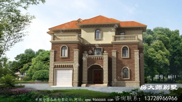 大气的农村欧式风格别墅设计大全