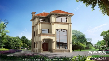 复式三层乡村别墅设计图纸