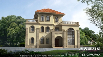 欧式风格农村别墅设计效果图