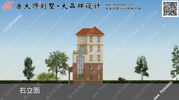 创意别墅设计首层132平方米图纸编号A1096