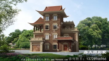 建一栋中式别墅过上幸福安康的好生活