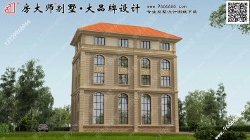 外观房屋设计首层206平方米图纸编号a1095