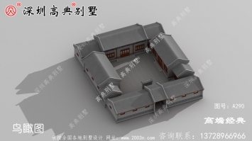 欧式独栋三层别墅设计，赶紧收藏图纸。