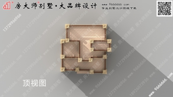 民用小别墅设计图纸首层132平方米图纸编号a1114