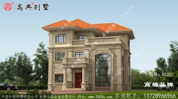 漂亮大方欧式三层复式别墅该怎么建？