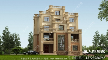 豪华五层别墅设计图，西式风格