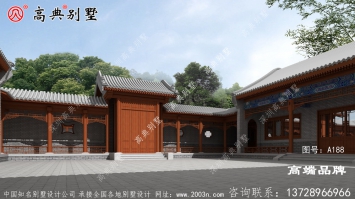 传统北京四合院三进四合院