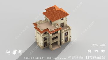 清新雅致，贴近自然的四层欧式风