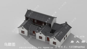 高颜值农村别墅，气派又时尚院子