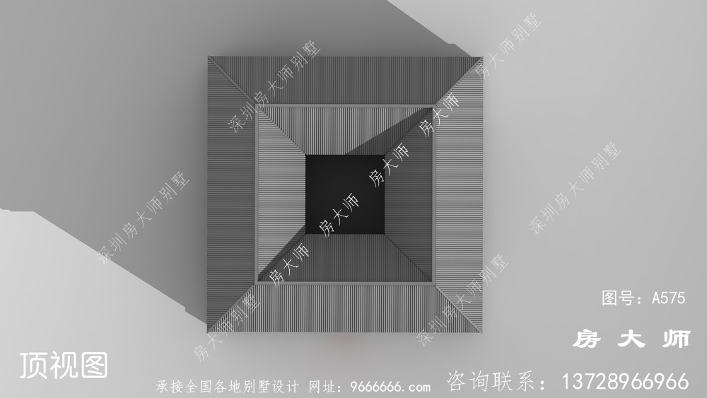 农村人都愿意建的户型，两层中式四合院客派别墅