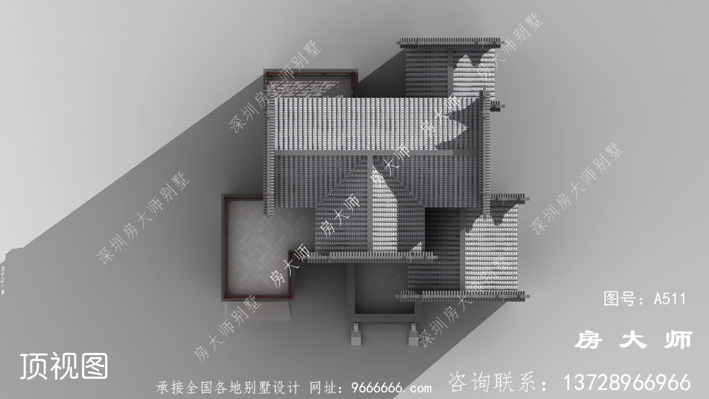 把家建成理想中的样子,三层中式别墅图纸