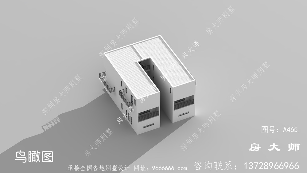 现代简约农村小别墅,合理布局室内空间使用率高,合适新农村建设建