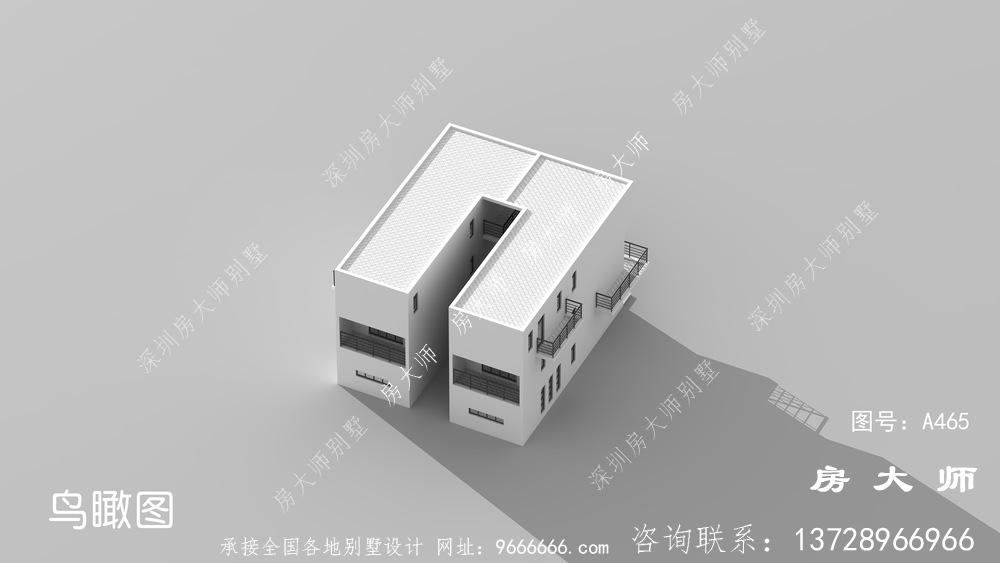 现代简约农村小别墅,合理布局室内空间使用率高,合适新农村建设建