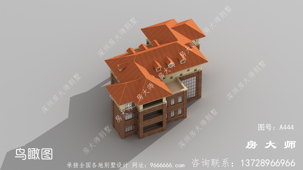 建房就照着这样建，三层欧式风格别墅