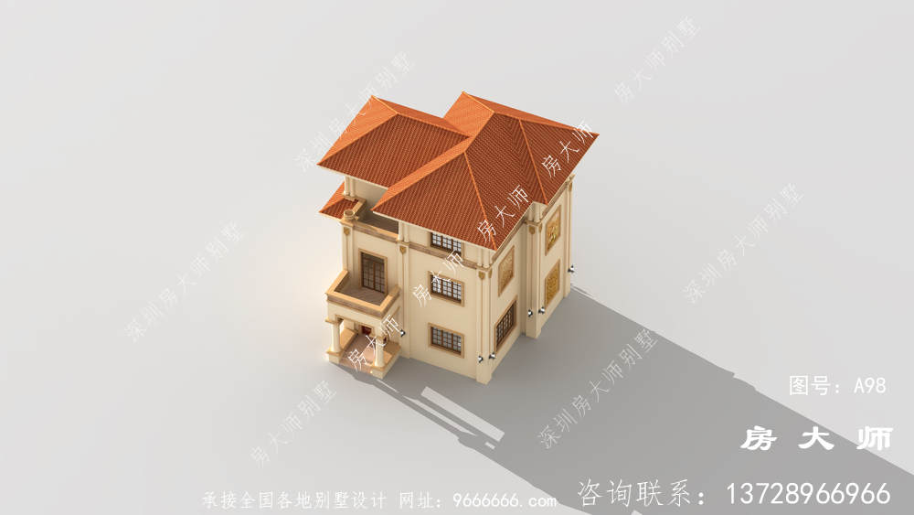 大气实在意大利风格别墅，回家过年团圆热闹。