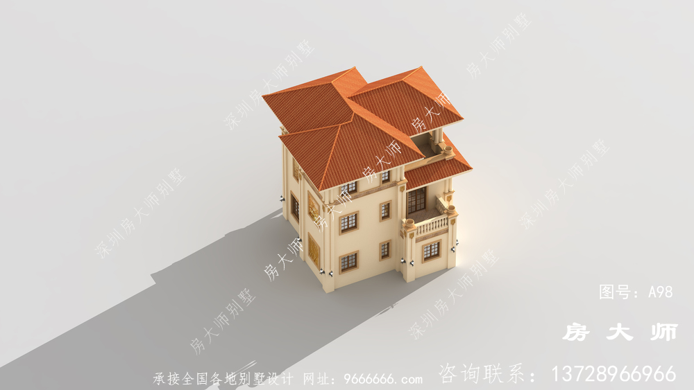 大气实在意大利风格别墅，回家过年团圆热闹。