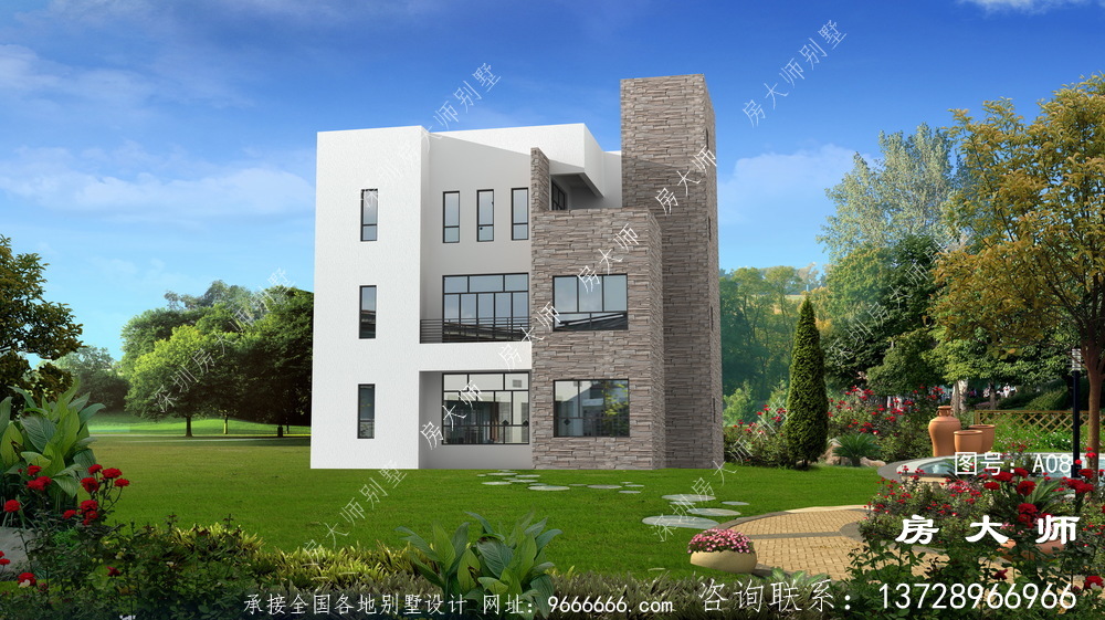 农村自建房最偏爱的现代风格别墅户型