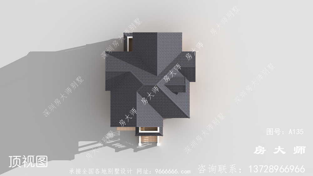 经典漂亮，省钱又实用的欧式风格别墅户型图