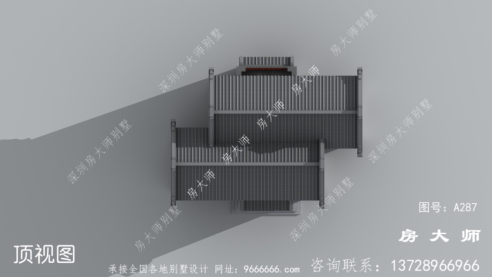 中式风格私人别墅设计效果图