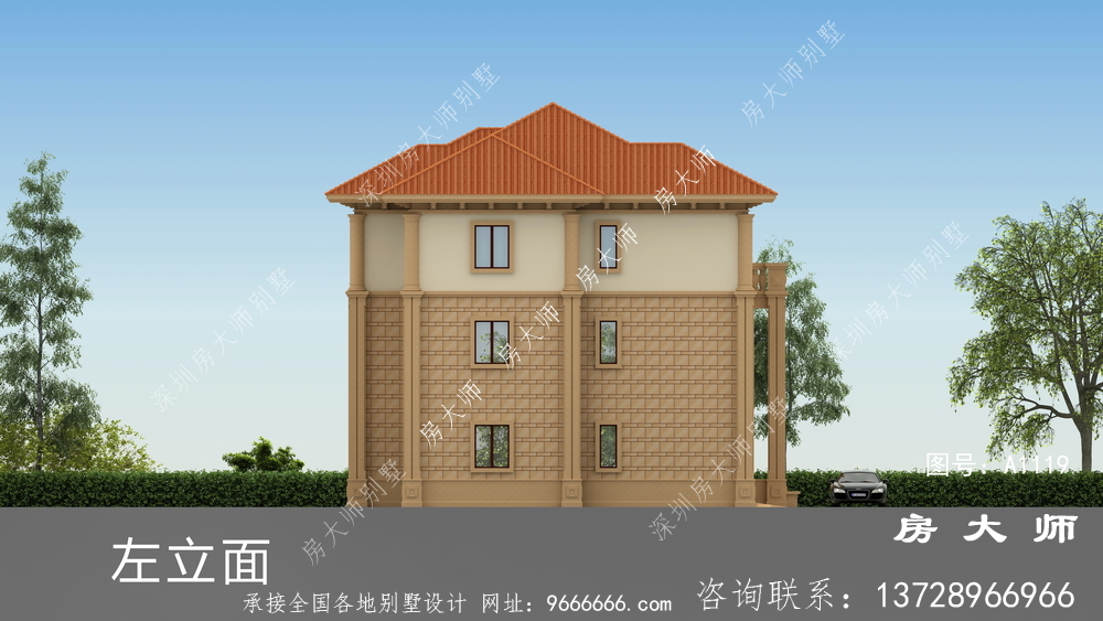 建成后，邻居看了都想建的欧式风格别墅