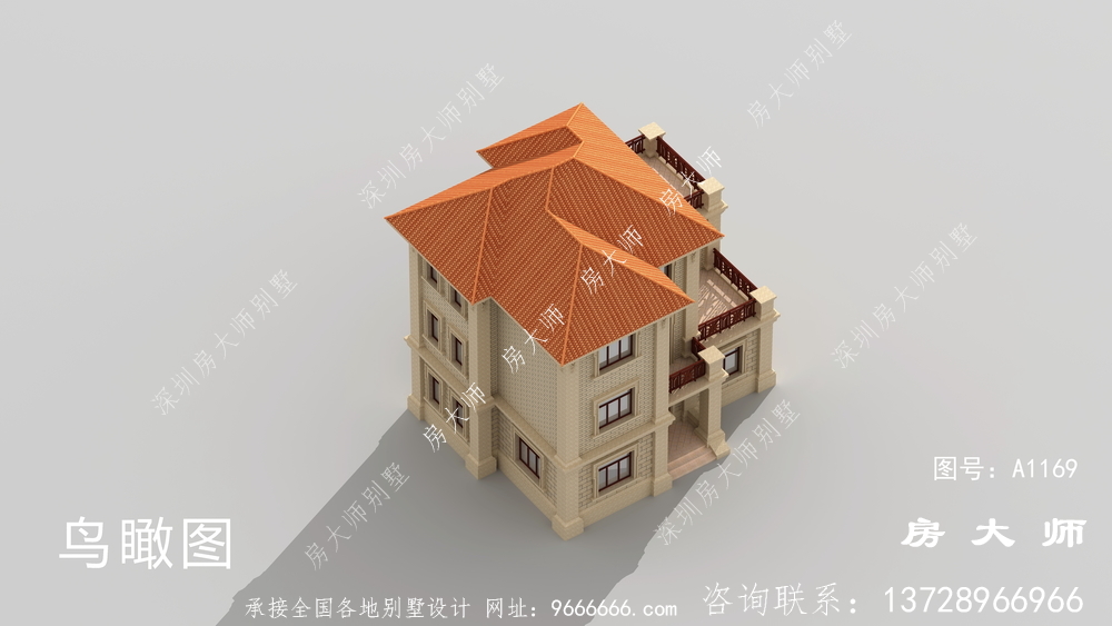 占地方正，通透敞亮的欧式风格别墅