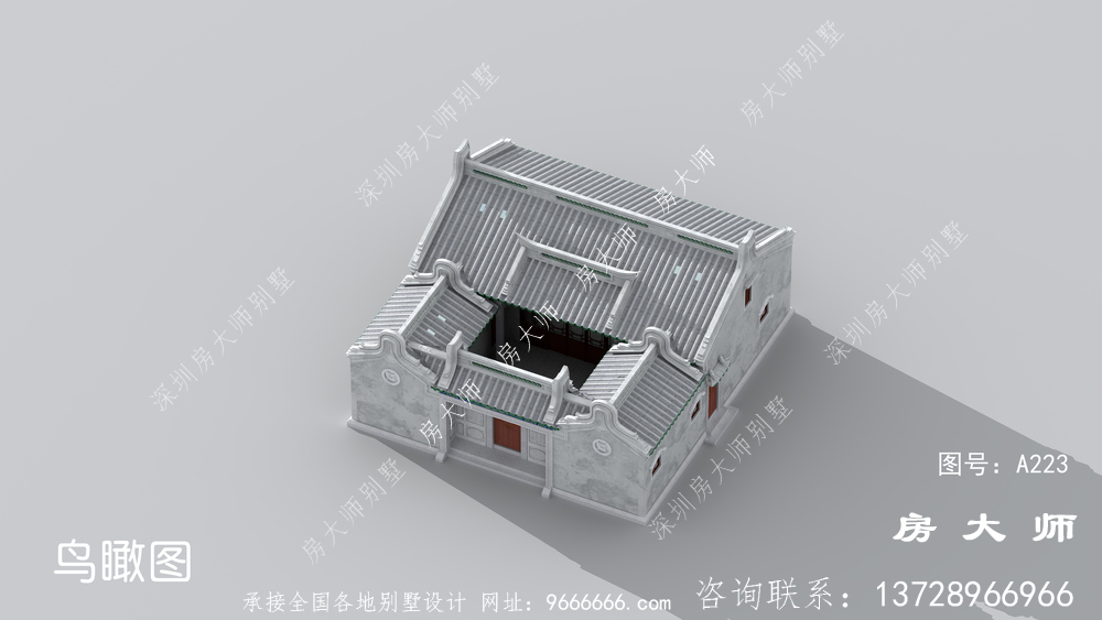 农村别墅之传统,潮派别墅户型图纸