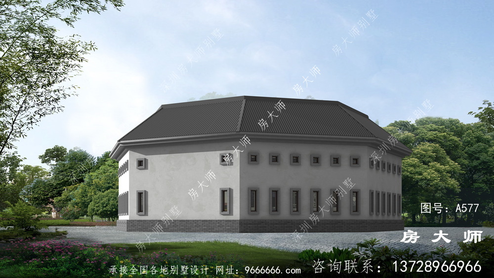 备受好评的客派别墅，农村别墅效果图