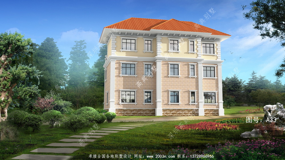返乡下无马车之喧,建一栋别墅享受幽静生活
