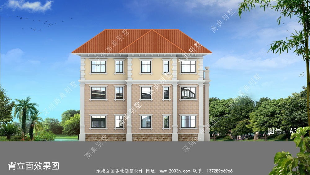 返乡下无马车之喧,建一栋别墅享受幽静生活