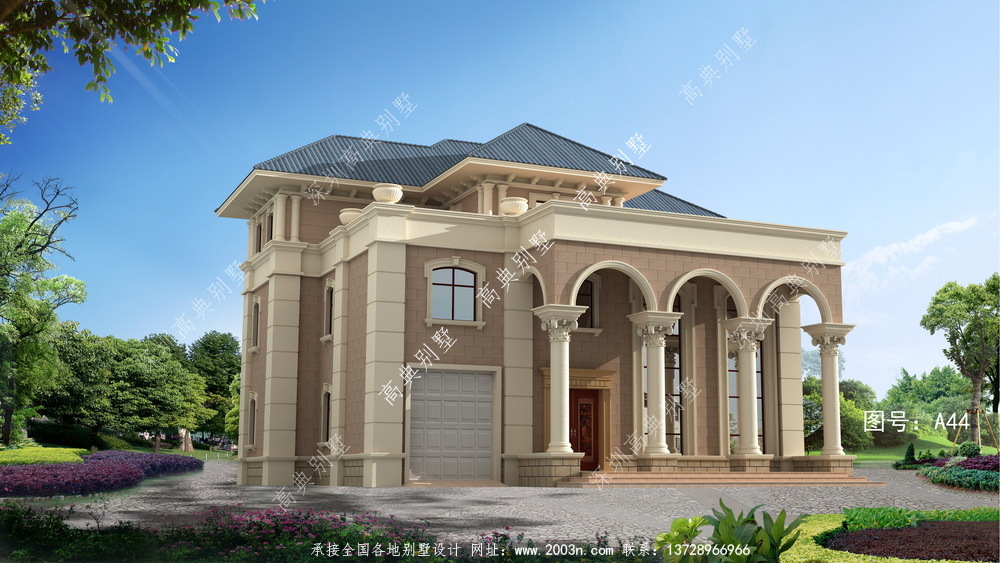 乡村别墅设计图，小复式独幢农村自建房
