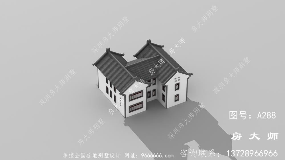 外观美造价低，潮派别墅好户型
