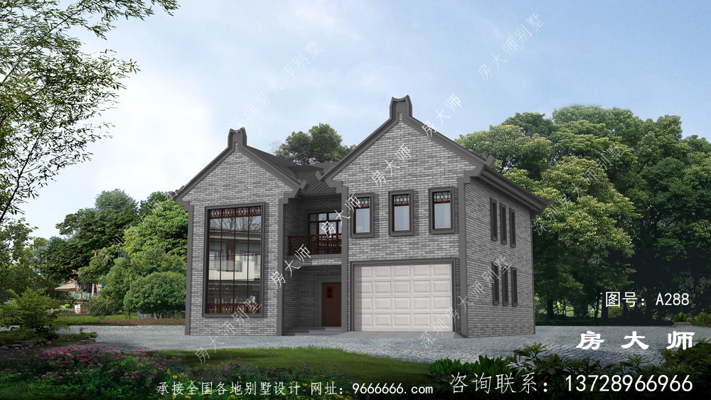 外观美造价低，潮派别墅好户型