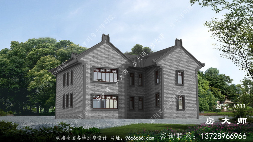 外观美造价低，潮派别墅好户型