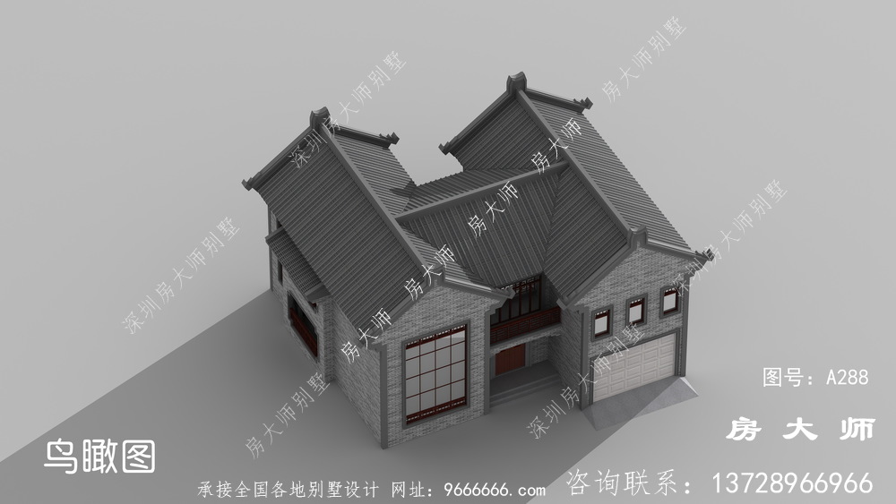 外观美造价低，潮派别墅好户型