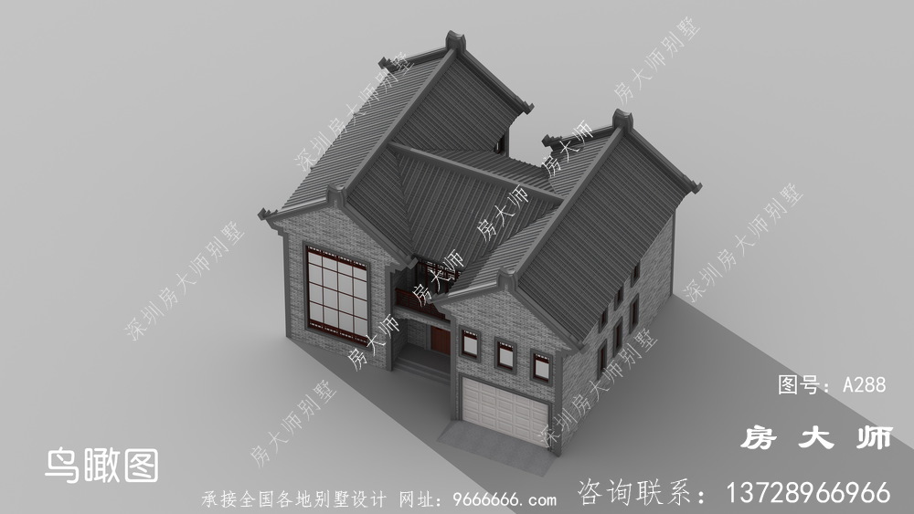 外观美造价低，潮派别墅好户型