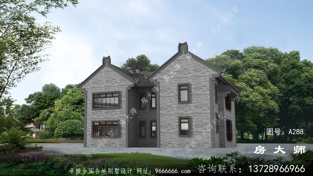 外观美造价低，潮派别墅好户型