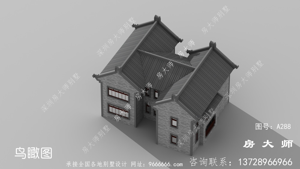 外观美造价低，潮派别墅好户型