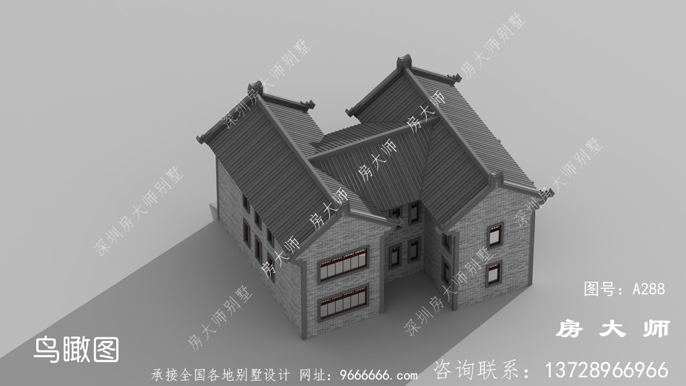 外观美造价低，潮派别墅好户型