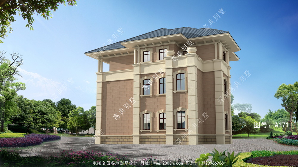 复式三层别墅设计方案让家庭的温暖得以延续。