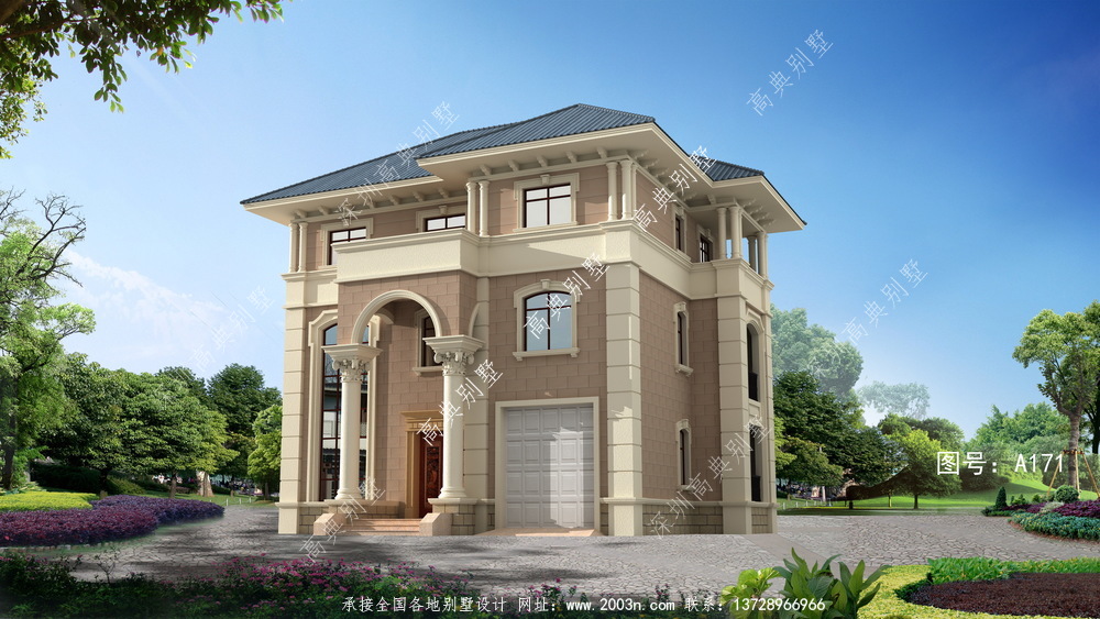 复式三层别墅设计方案让家庭的温暖得以延续。