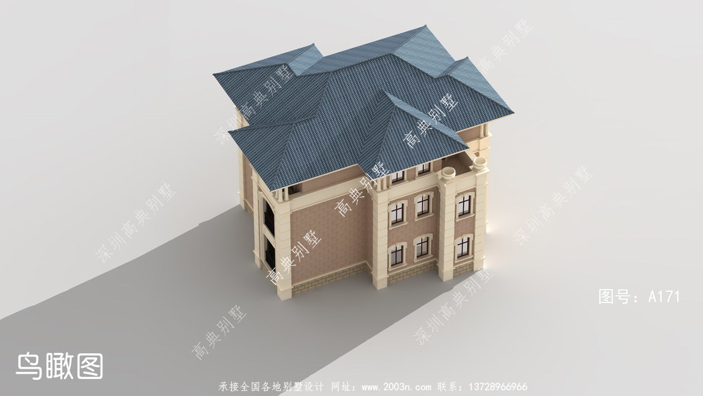 复式三层别墅设计方案让家庭的温暖得以延续。