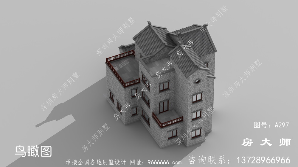 三层欧式风格私人别墅，经济实用的好户型