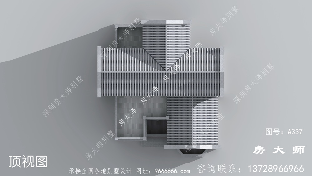 经典大气新中式别墅设计效果大图