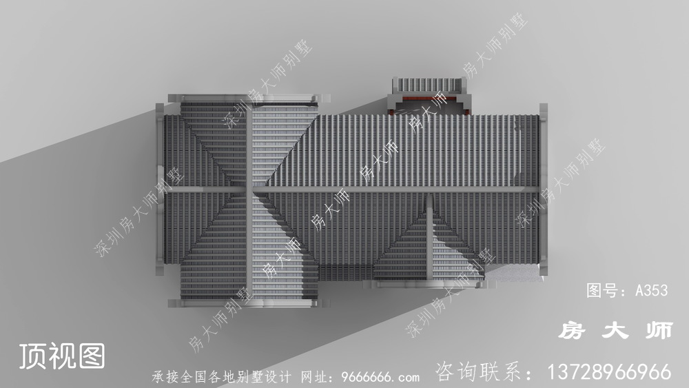 三层中式别墅，农村人理想的家