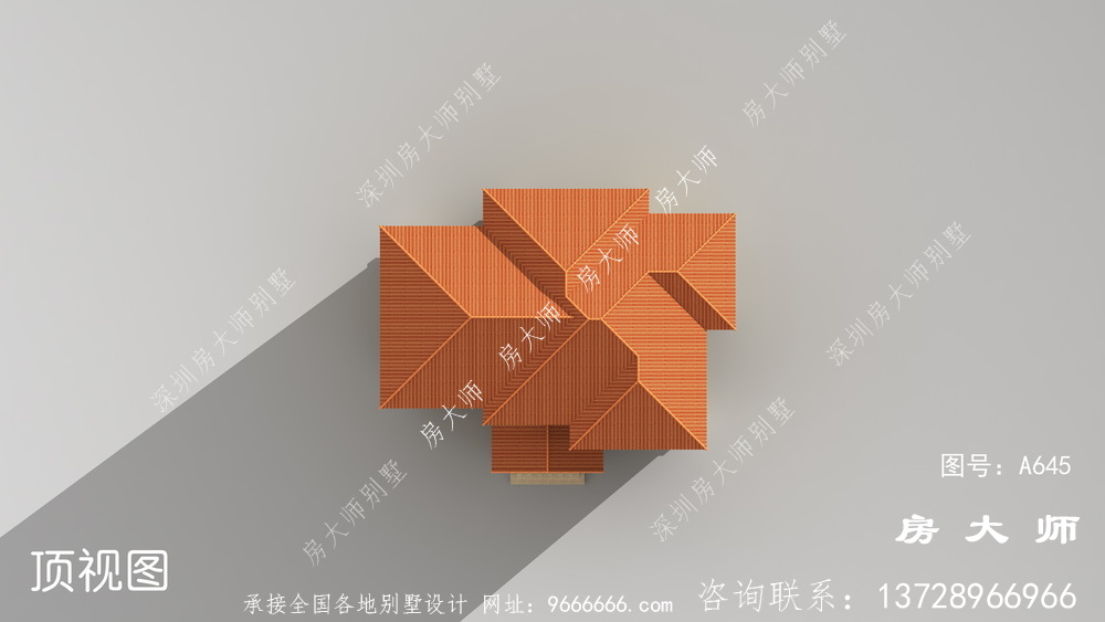 农村自建欧式风格别墅外观设计效果图