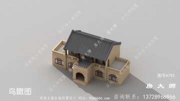 乡村中式别墅,建出来美观大气