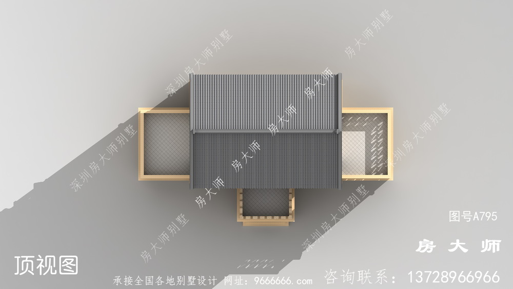 乡村中式别墅,建出来美观大气