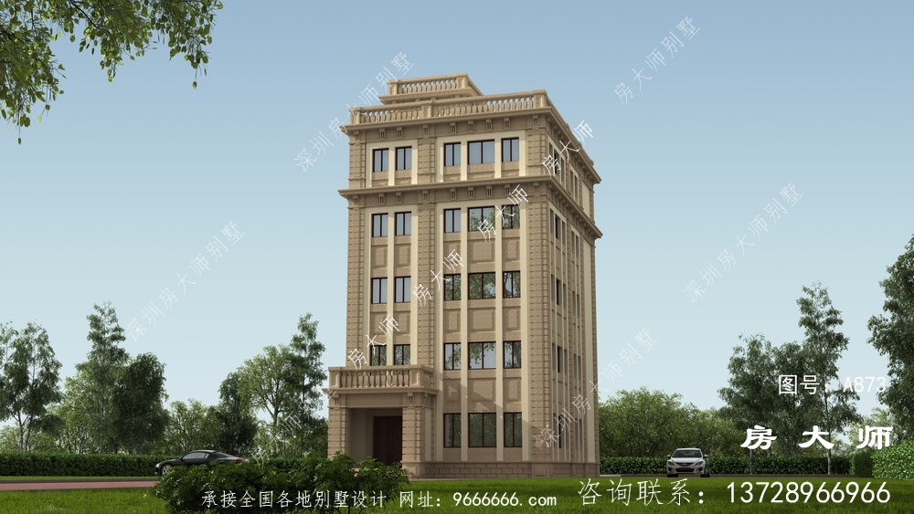 法式风格农村小别墅,理想的别墅类型