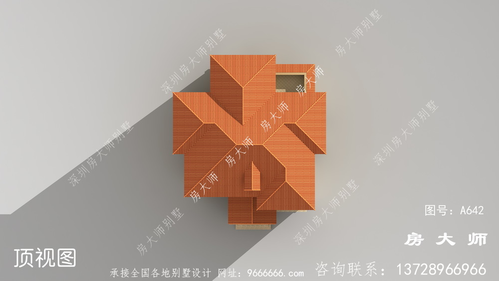 乡村三层欧式古典奢华别墅